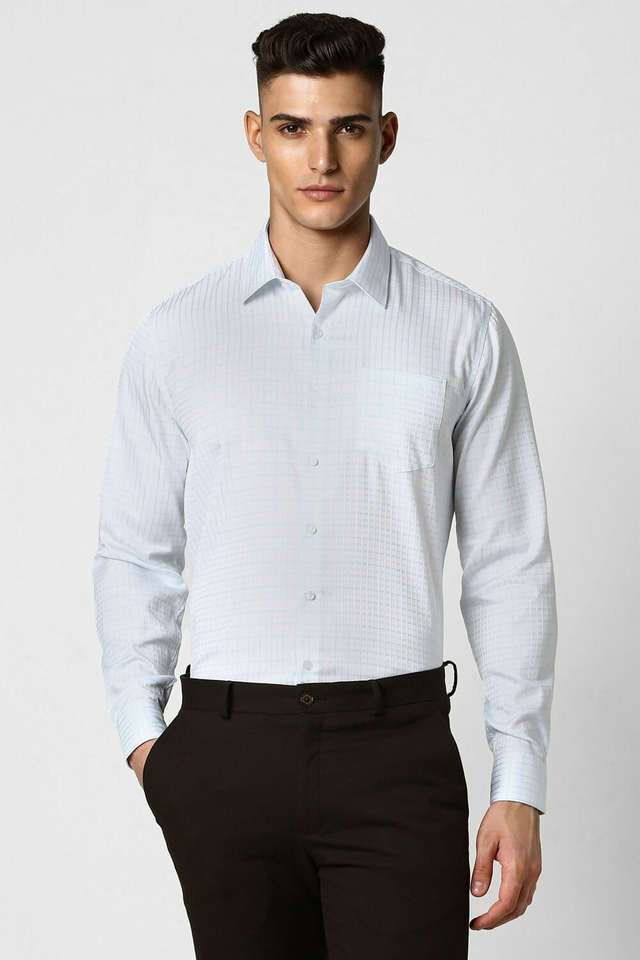 Checks-Cotton-Slim-Fit-Men-s-Formal-Shirt