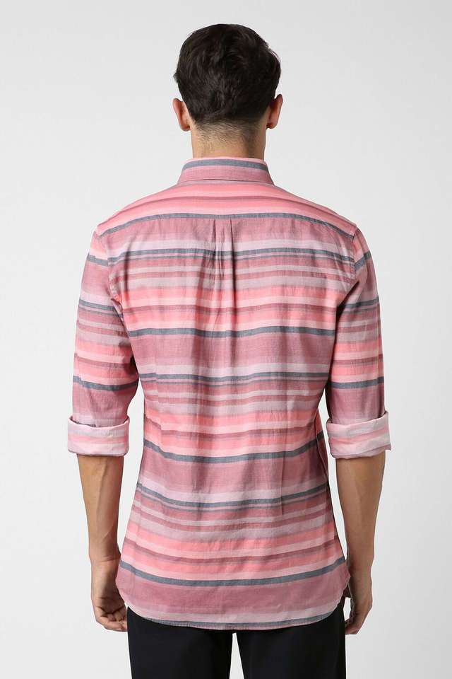 Stripes-Cotton-Slim-Fit-Men-s-Casual-Wear-Shirt