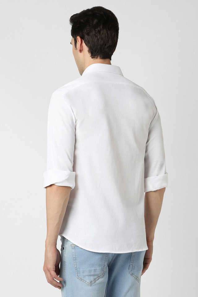 Textured-Cotton-Slim-Fit-Men-s-Casual-Wear-Shirt
