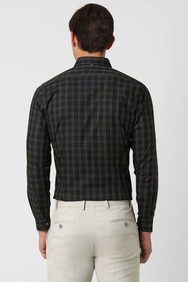Checks-Cotton-Slim-Fit-Men-s-Formal-Shirt