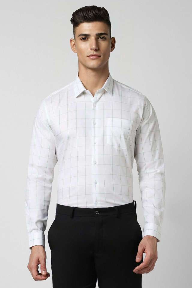 Checks-Cotton-Slim-Fit-Men-s-Formal-Shirt