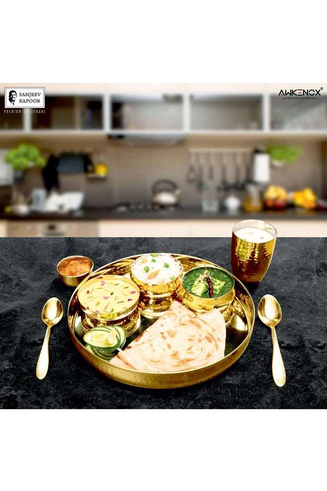 Stainless-Steel-8-Pcs-Belly-Thali-Set