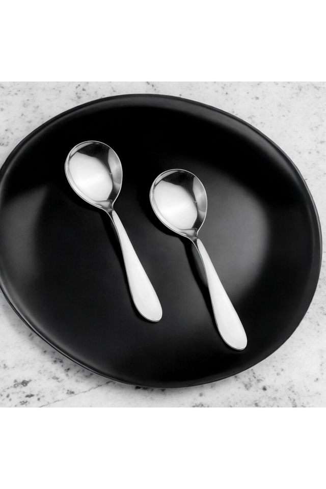 Stainless-Steel-Elegance-Service-Spoon