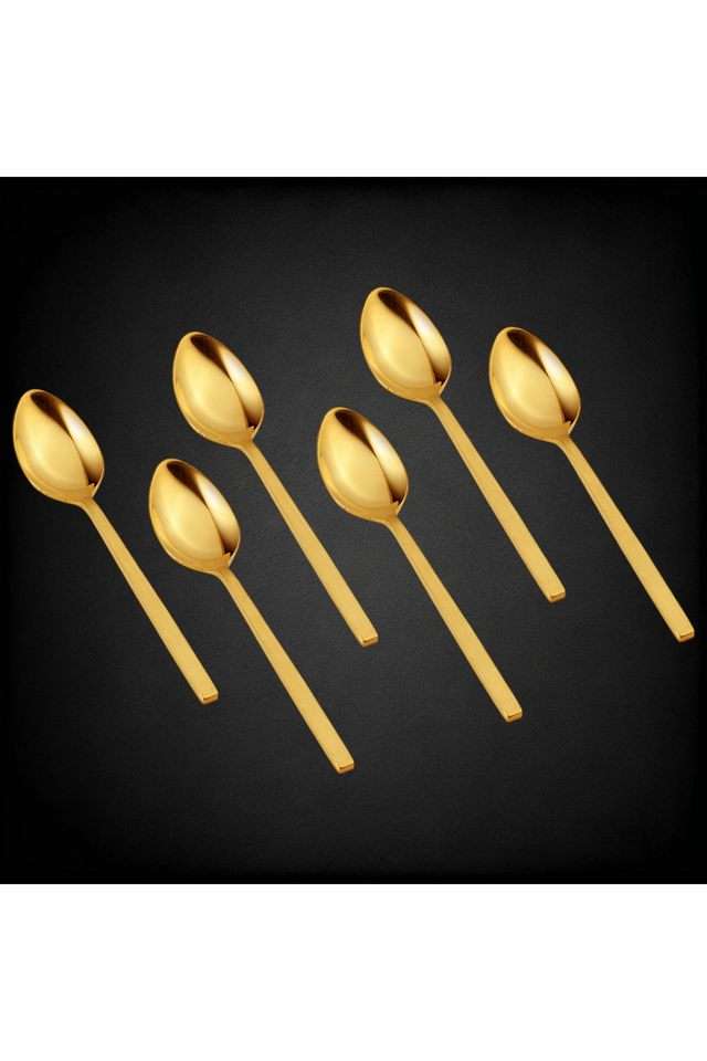 Stainless-Steel-Vector-Gold-Baby-Spoon