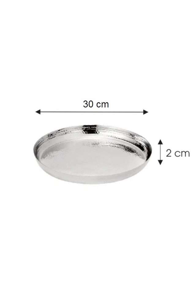 Stainless-Steel-Pearl-Dinner-Plate