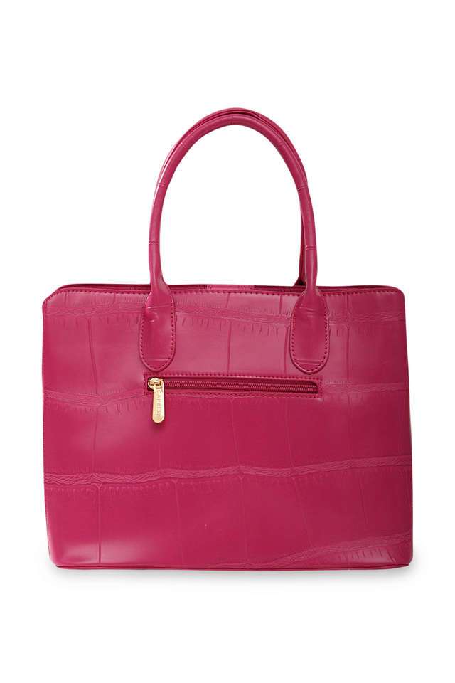 Mink-Faux-Leather-Zipper-Closure-Women-s-Satchel-Bag