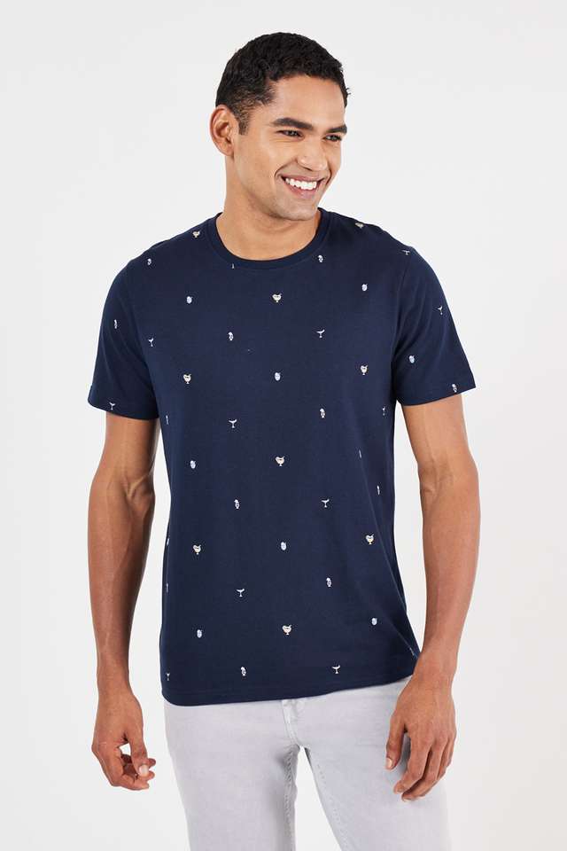 Printed-Cotton-Round-Neck-Men-s-T-Shirt