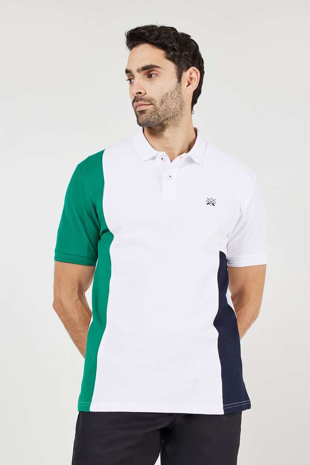 Solid-Cotton-Polo-Men-s-T-Shirt