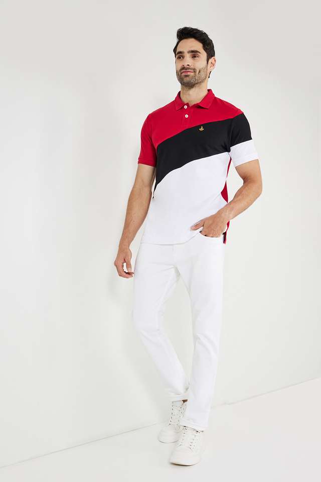 Solid-Cotton-Polo-Men-s-T-Shirt