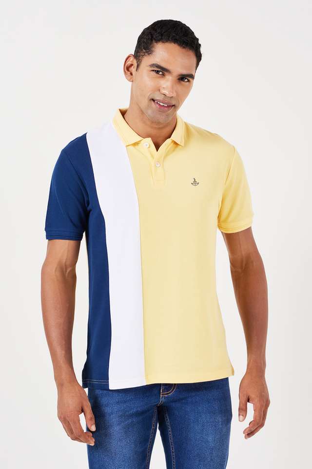 Solid-Cotton-Polo-Men-s-T-Shirt
