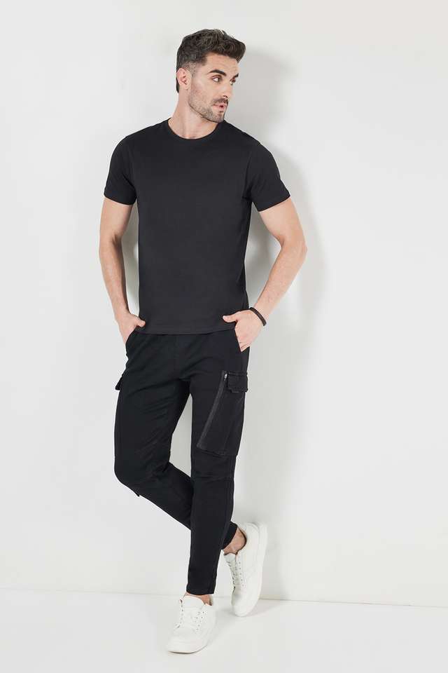 Solid-Cotton-Men-s-T-Shirt