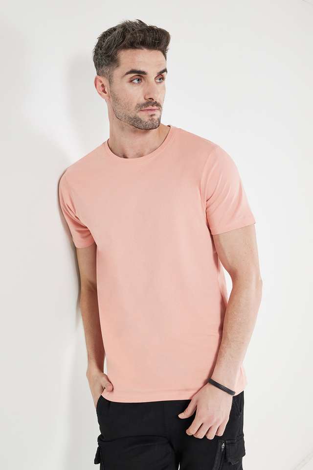 Solid-Cotton-Men-s-T-Shirt