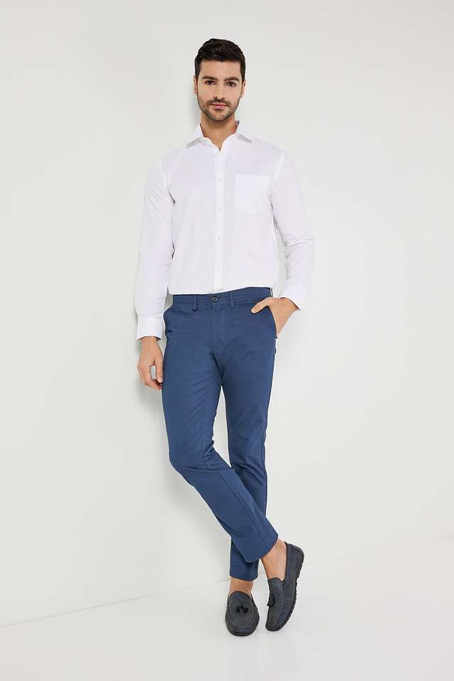 Textured-Cotton-Slim-Fit-Men-s-Formal-Shirt