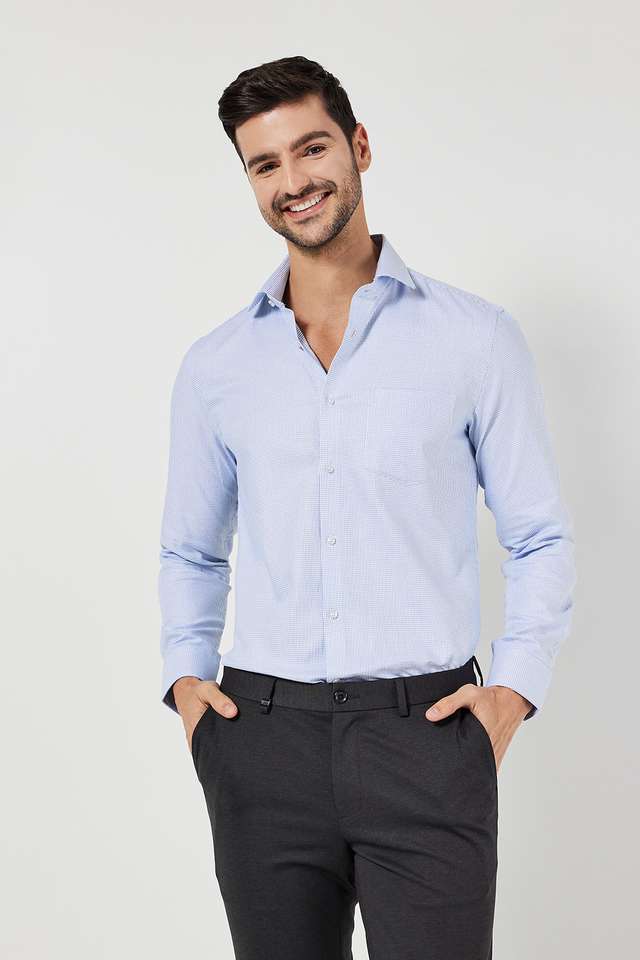 Dobby-Cotton-Slim-Fit-Men-s-Formal-Shirt