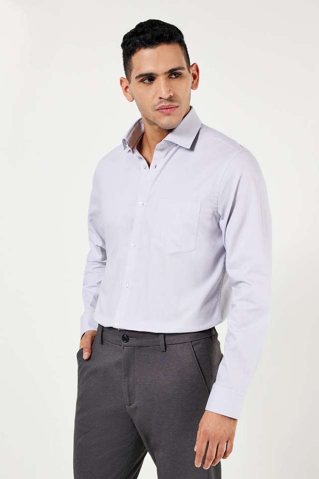 Textured-Cotton-Slim-Fit-Men-s-Formal-Shirt