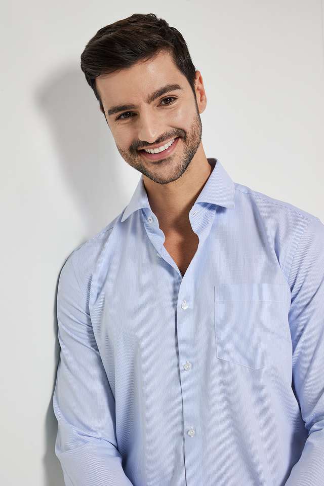 Stripes-Cotton-Slim-Fit-Men-s-Formal-Shirt