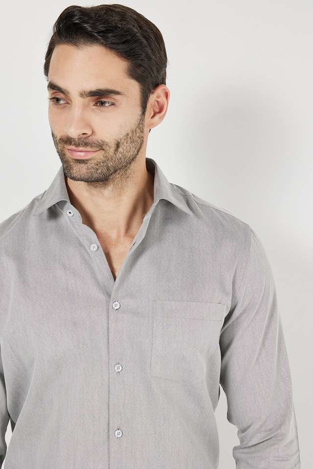 Solid-Cotton-Slim-Fit-Men-s-Formal-Shirt