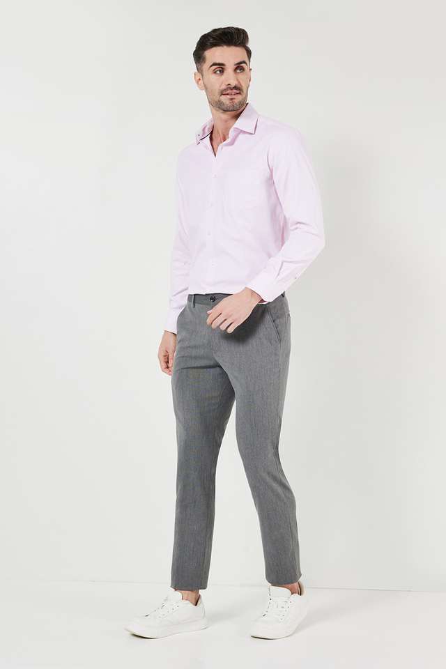 Solid-Cotton-Slim-Fit-Men-s-Formal-Shirt