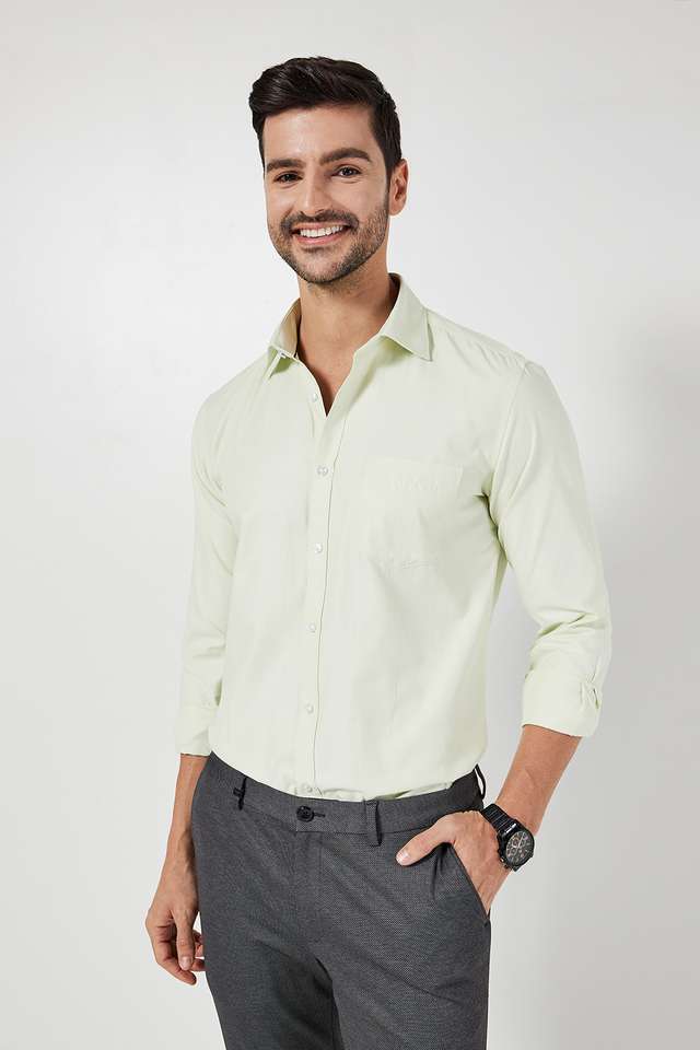 Solid-Cotton-Slim-Fit-Men-s-Formal-Shirt