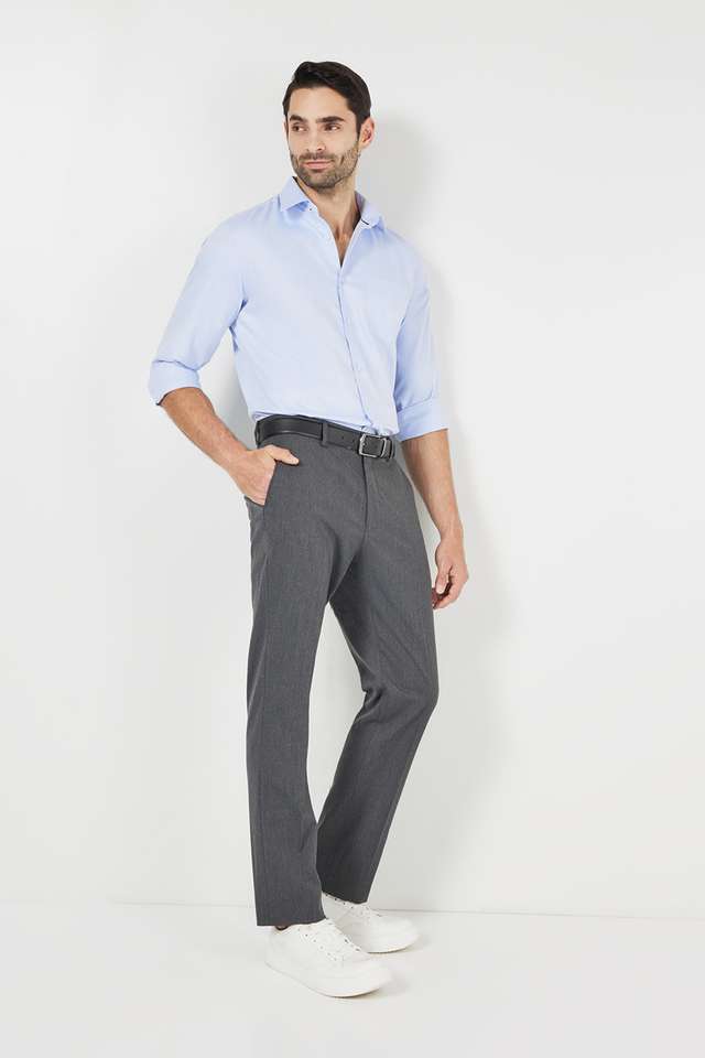 Solid-Cotton-Slim-Fit-Men-s-Formal-Shirt