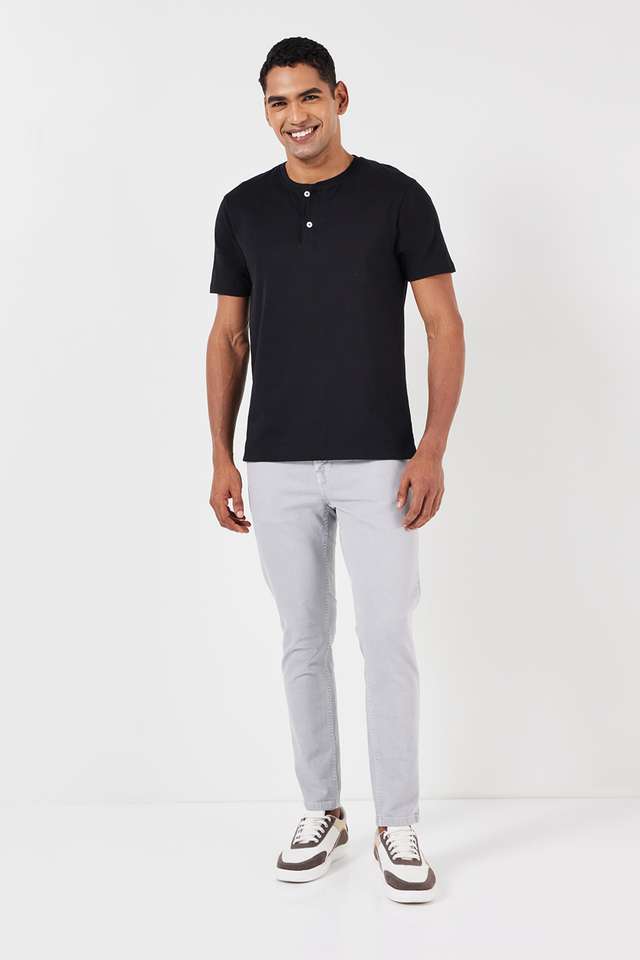 Solid-Cotton-Men-s-T-Shirt