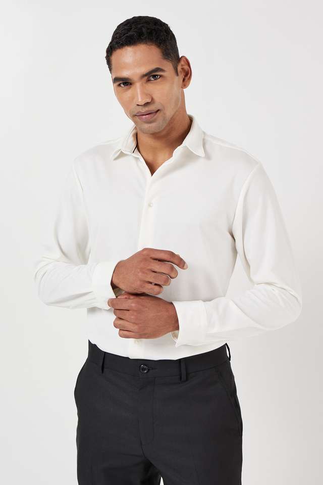 Solid-Rayon-Slim-Fit-Men-s-Formal-Shirt