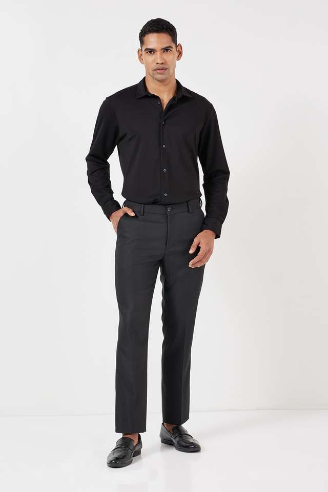 Solid-Rayon-Slim-Fit-Men-s-Formal-Shirt