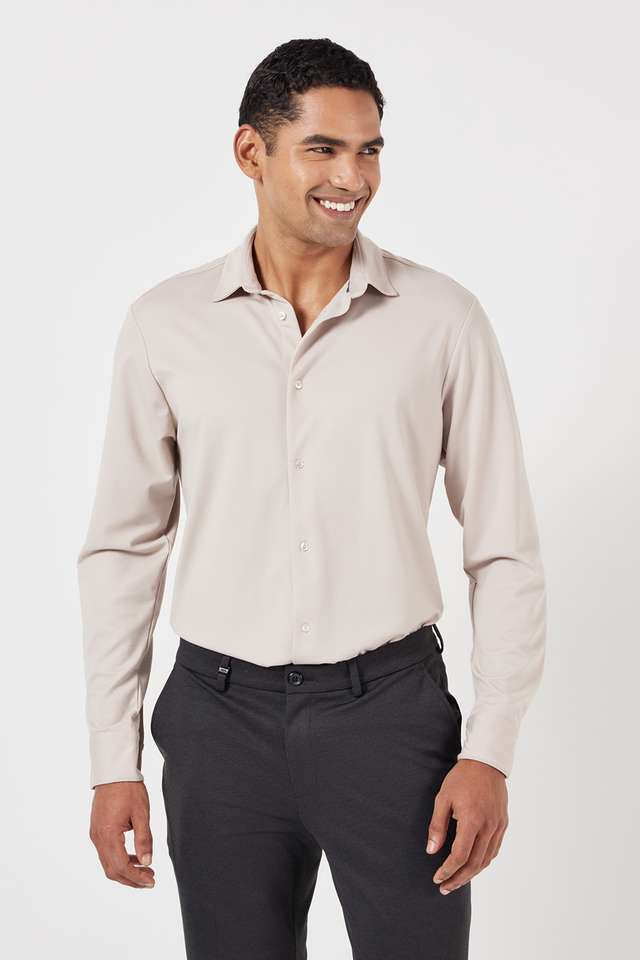 Solid-Rayon-Slim-Fit-Men-s-Formal-Shirt