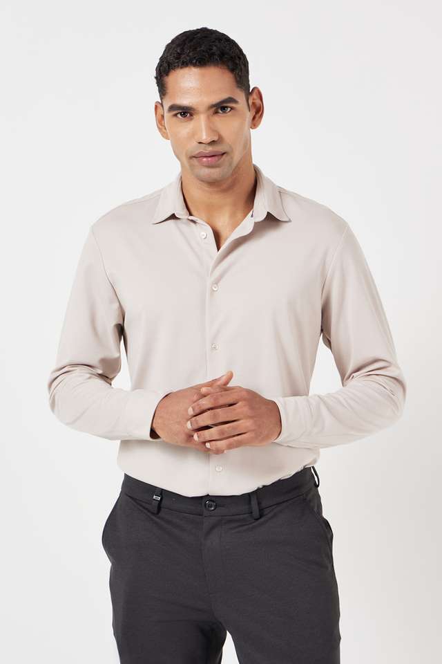 Solid-Rayon-Slim-Fit-Men-s-Formal-Shirt