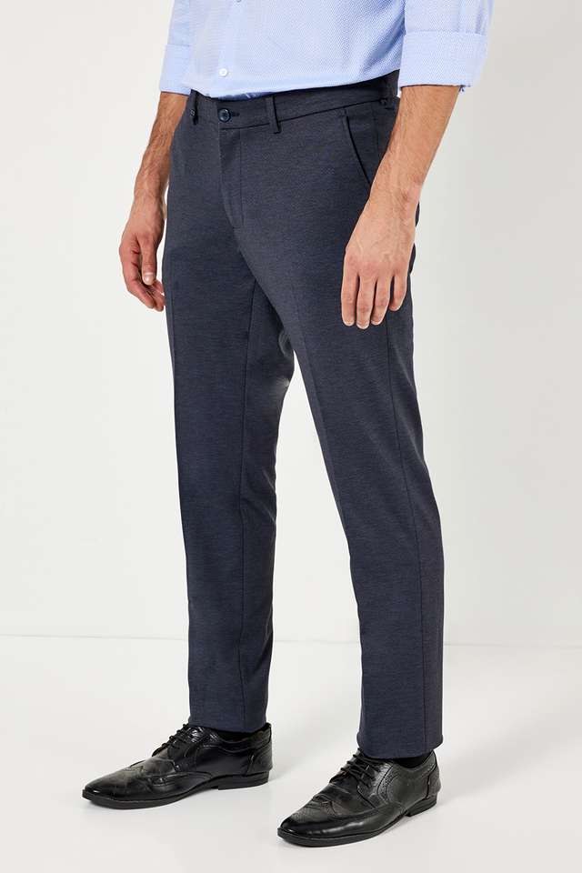 Printed-Blended-Slim-Fit-Men-s-Formal-Trousers