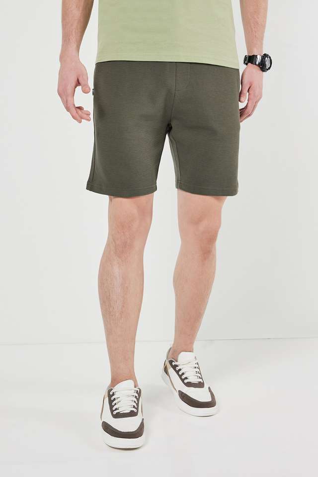 Solid-Cotton-Men-s-Shorts
