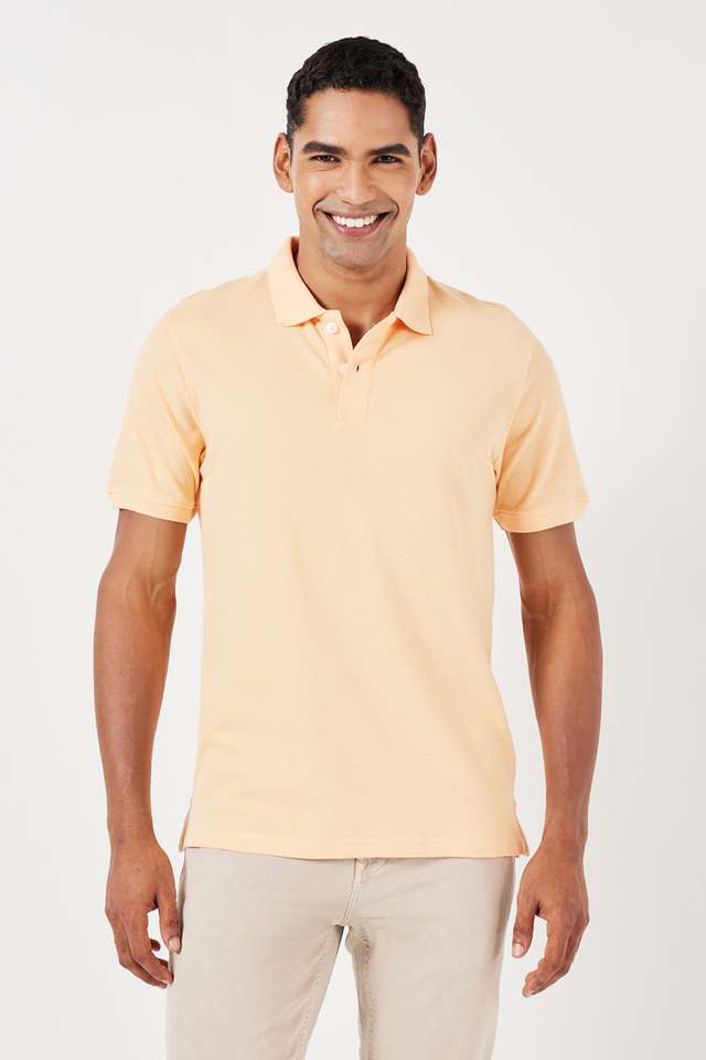 Solid-Cotton-Polo-Men-s-T-Shirt