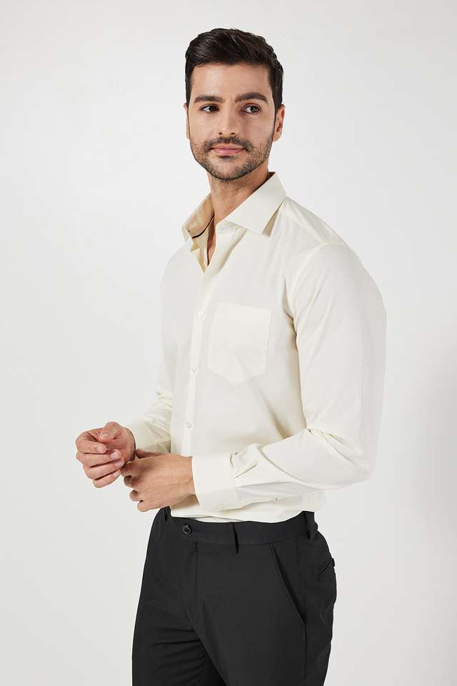Solid-Cotton-Slim-Fit-Men-s-Formal-Shirt