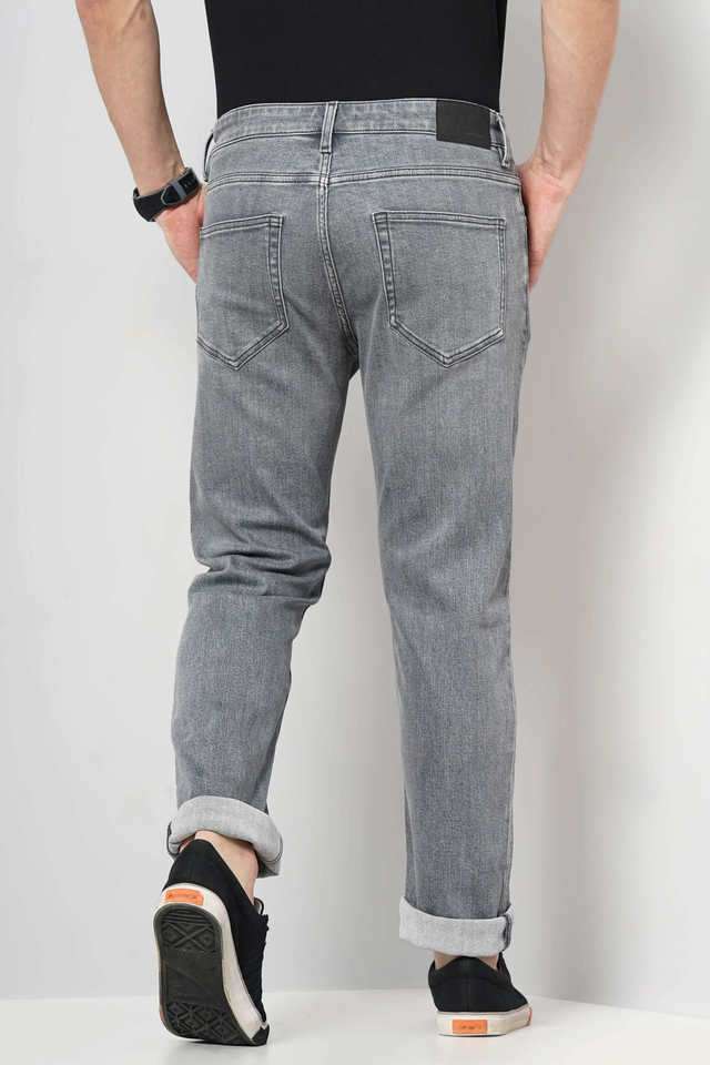 Light-Wash-Cotton-Straight-Fit-Men-s-Jeans