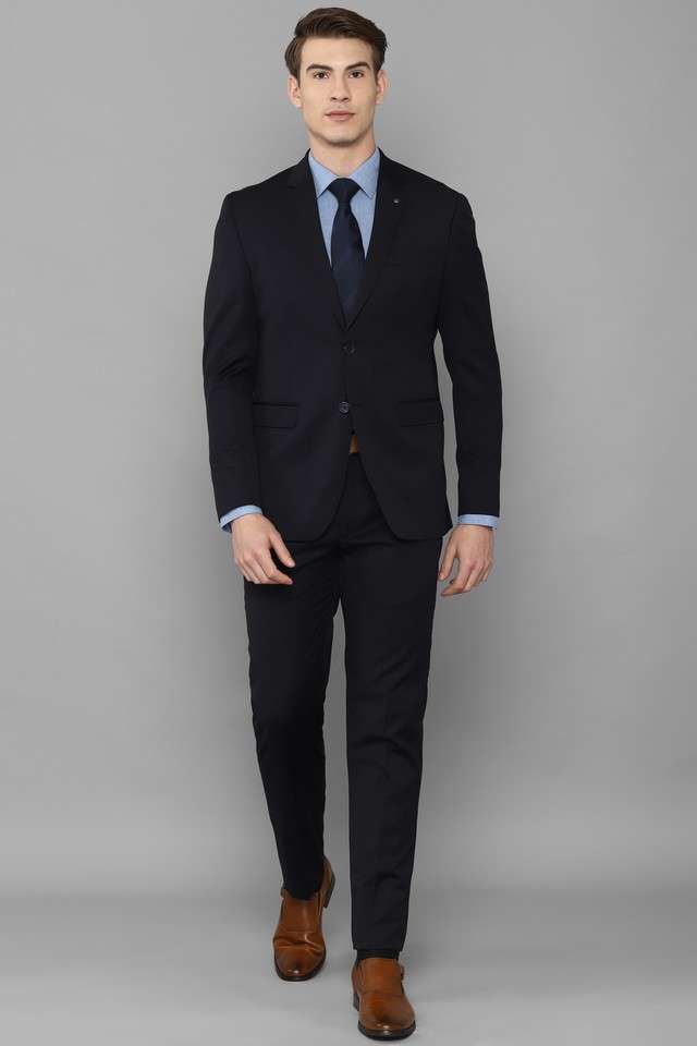 Textured-Blended-Fabric-Slim-Fit-Men-s-Formal-Wear-Suit
