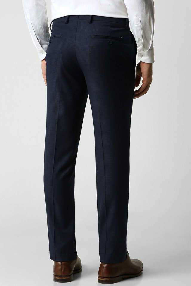 Textured-Polyester-Super-Slim-Fit-Men-s-Formal-Trousers
