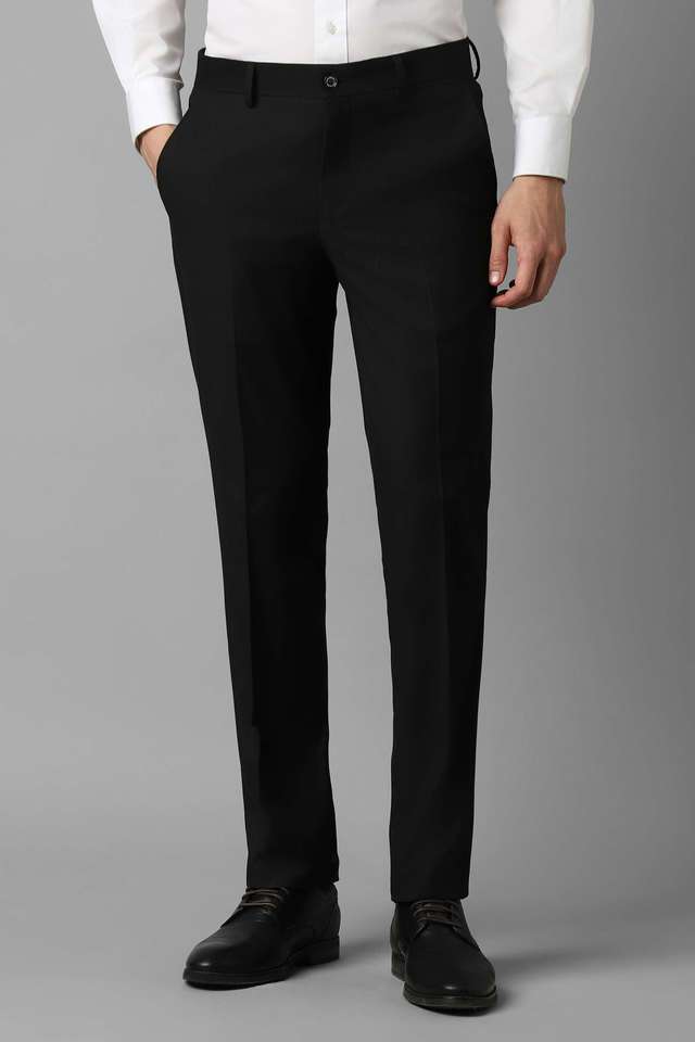 Textured-Polyester-Slim-Fit-Men-s-Formal-Trousers
