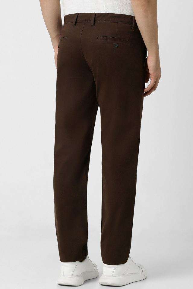 Solid-Blended-Fabric-Regular-Fit-Men-Casual-Wear-Chinos