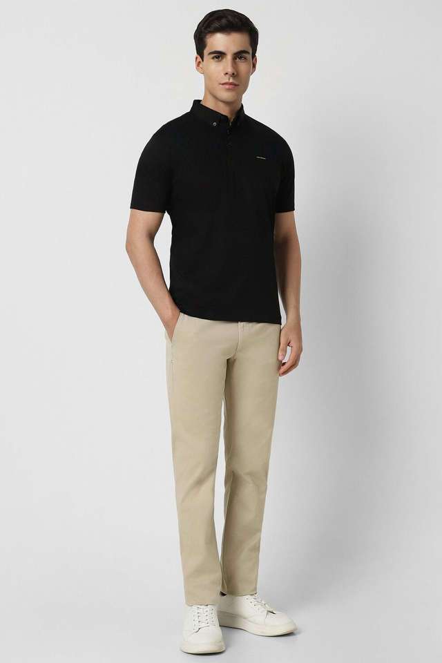 Solid-Cotton-Slim-Fit-Men-Casual-Wear-Trouser