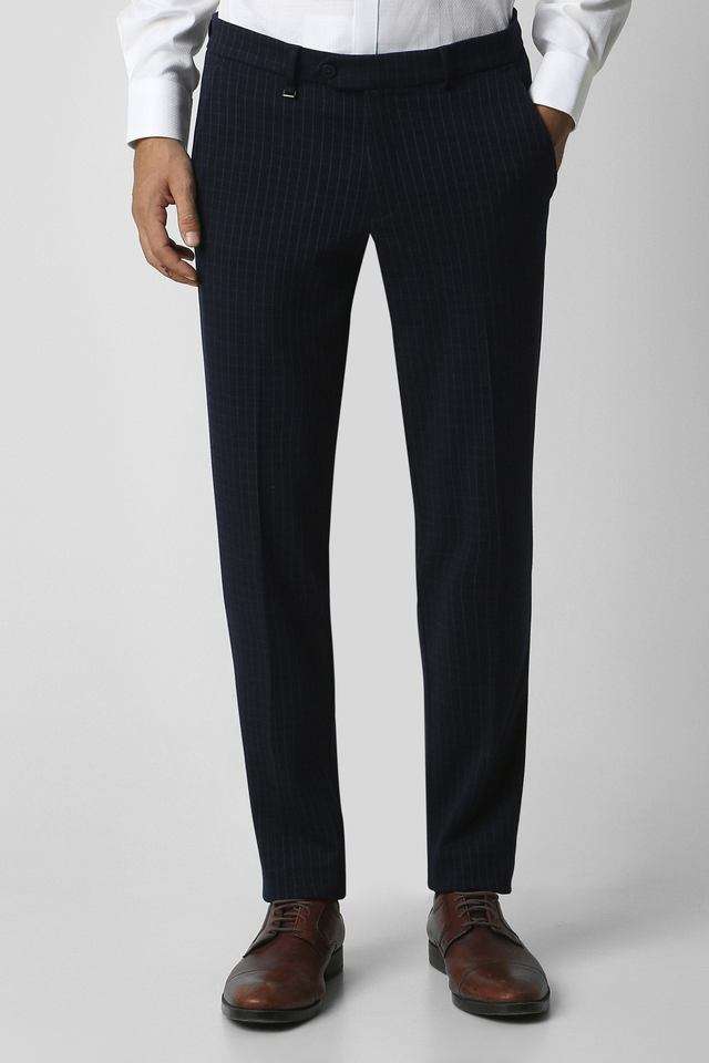 Checks-Rayon-Super-Slim-Fit-Men-s-Formal-Trousers