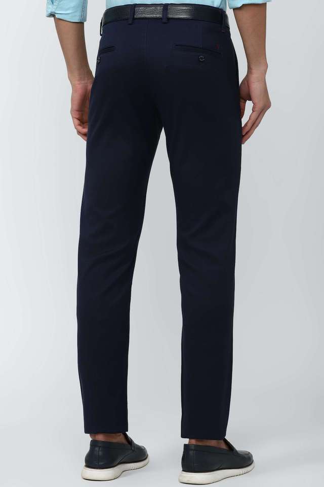 Solid-Blended-Slim-Fit-Men-s-Casual-Trouser