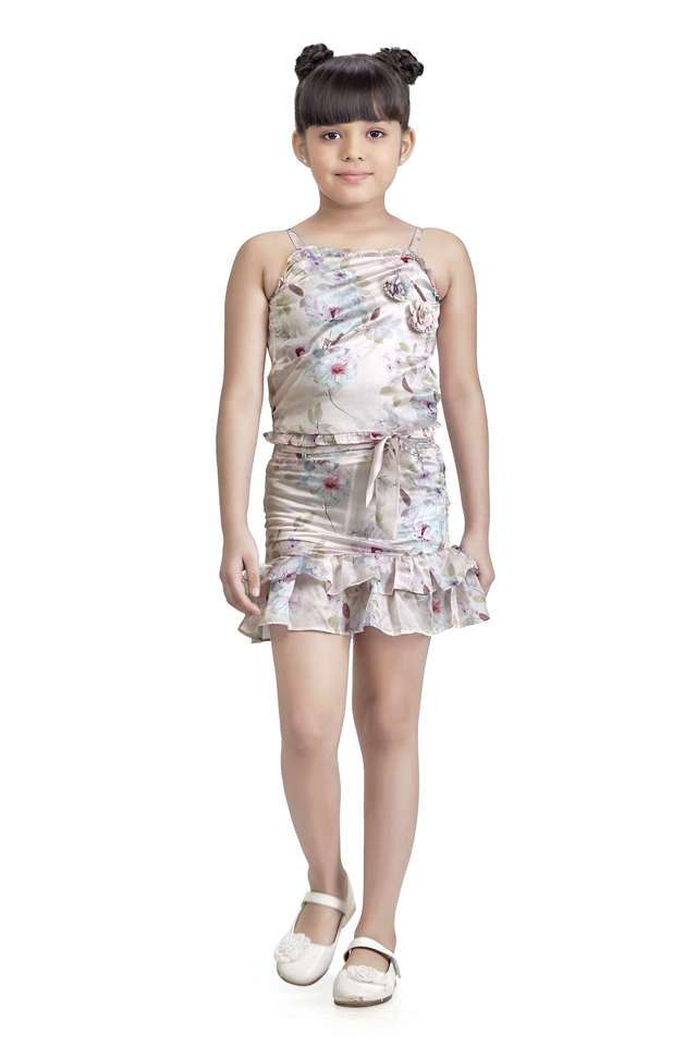 Printed-Polyester-Girls-Co-Ord-Set