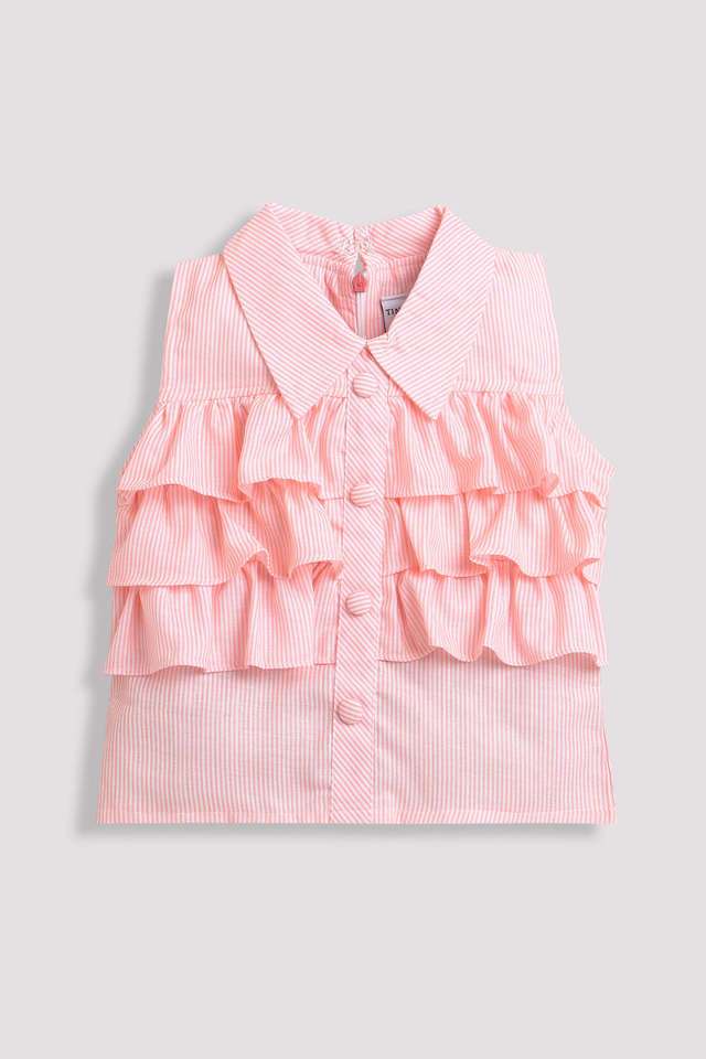 Printed-Polyester-Collared-Girls-Casual-Wear-Dress