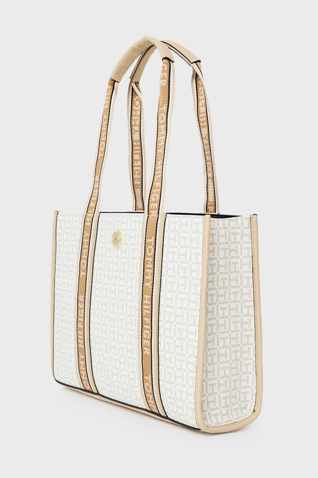 Buy TOMMY HILFIGER Beige Zipper Mckenna ll PU Women's Casual Wear