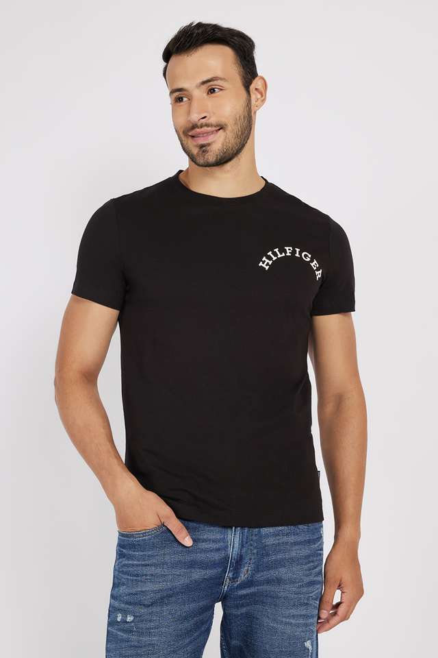 Solid-Cotton-Round-Neck-Men-s-T-Shirt