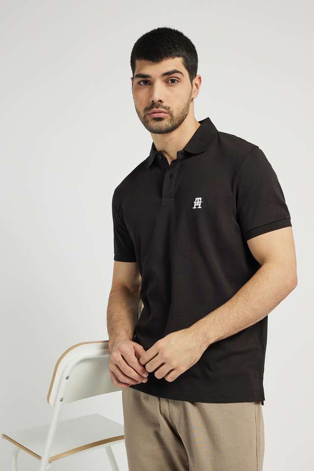 Solid-Cotton-Polo-Men-s-T-Shirt