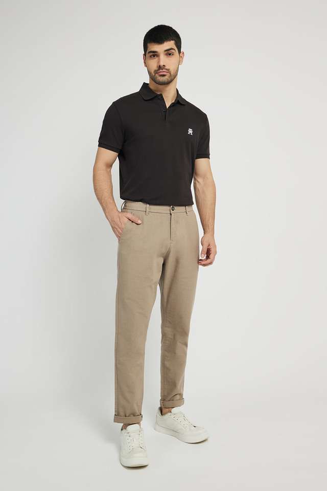 Solid-Cotton-Polo-Men-s-T-Shirt