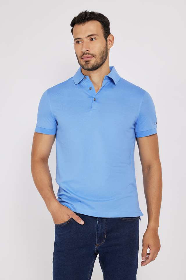 Solid-Cotton-Polo-Men-s-T-Shirt