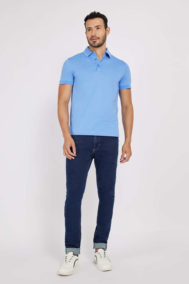 Solid-Cotton-Polo-Men-s-T-Shirt