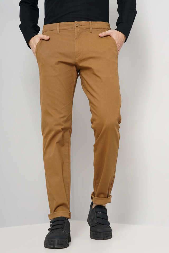 Solid-Cotton-Regular-Fit-Men-s-Chinos
